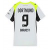 Borussia Dortmund Serhou Guirassy #9 Bortedrakt Kvinner 2025-26 Kortermet